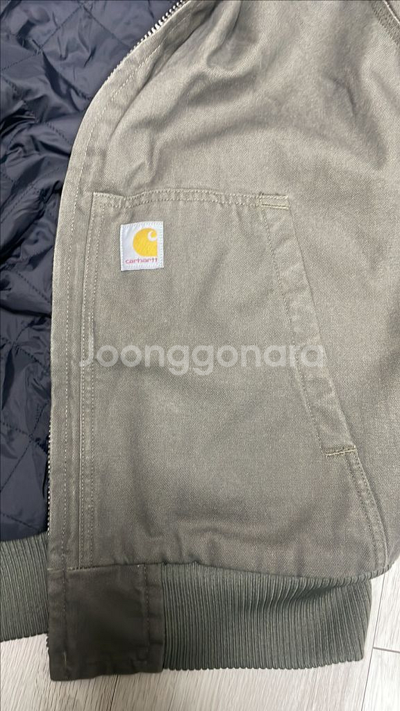 칼하트 액티브 자켓 J130 그린 m--4