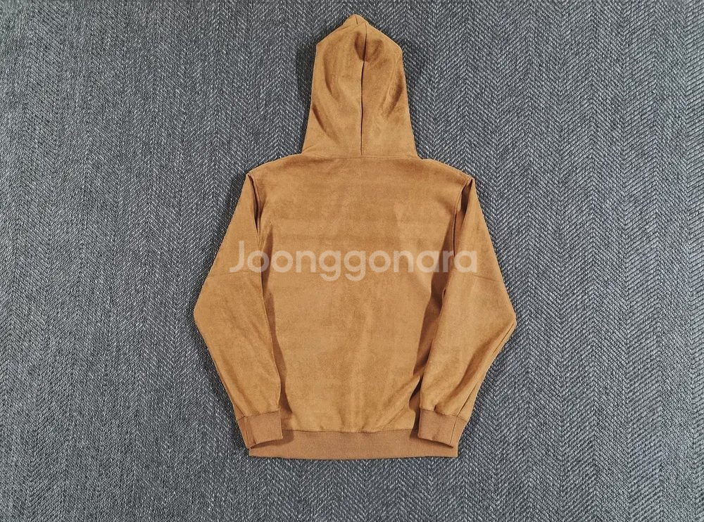 챔피언 빈티지 스웨이드 후드티--1