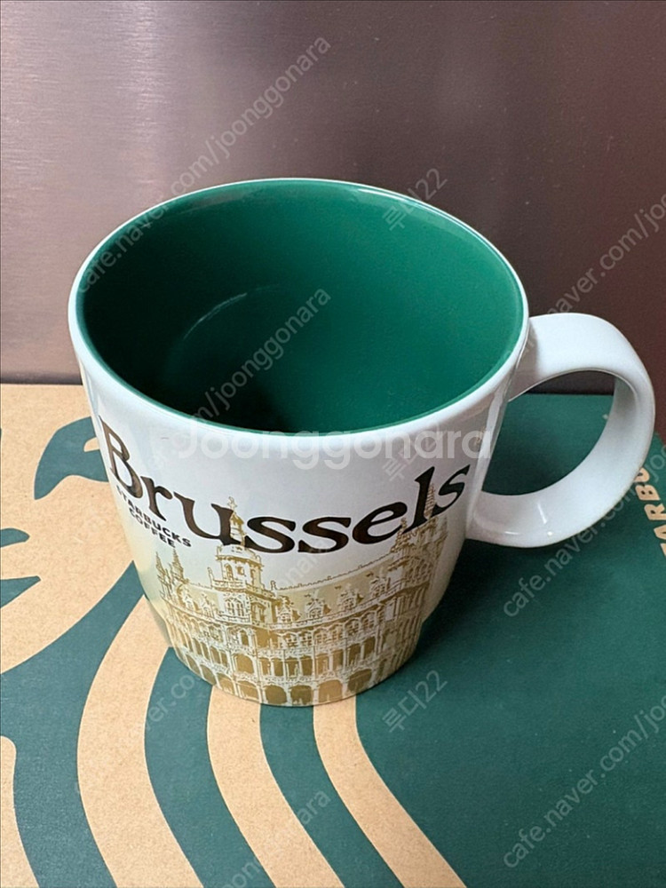 스타벅스 벨기에 브뤼셀, 브뤼헤 시티머그 세트 시티컵--0