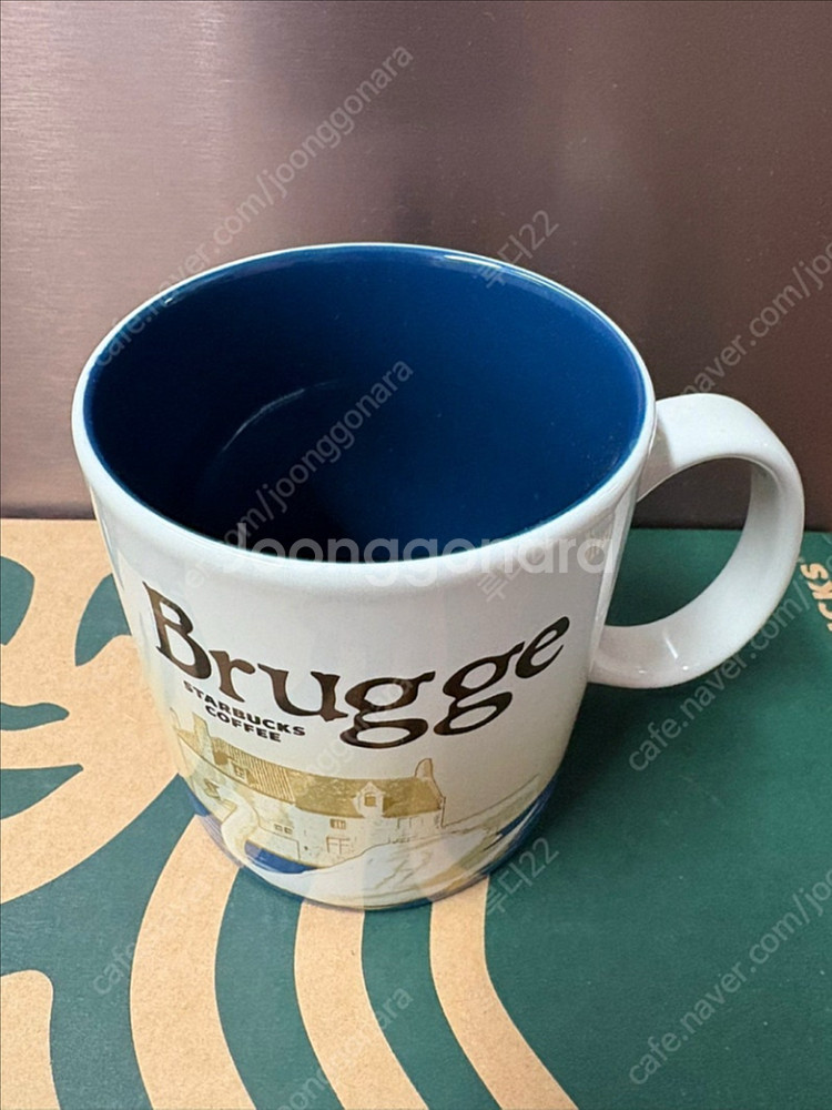스타벅스 벨기에 브뤼셀, 브뤼헤 시티머그 세트 시티컵--1