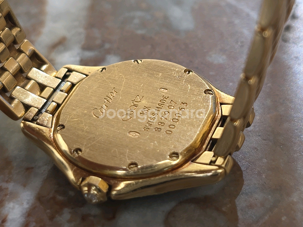 까르띠에 팬더 18k 금통 다이아몬드--6