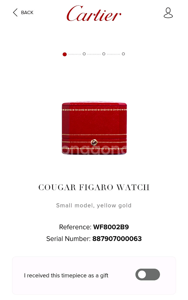 까르띠에 팬더 18k 금통 다이아몬드--9