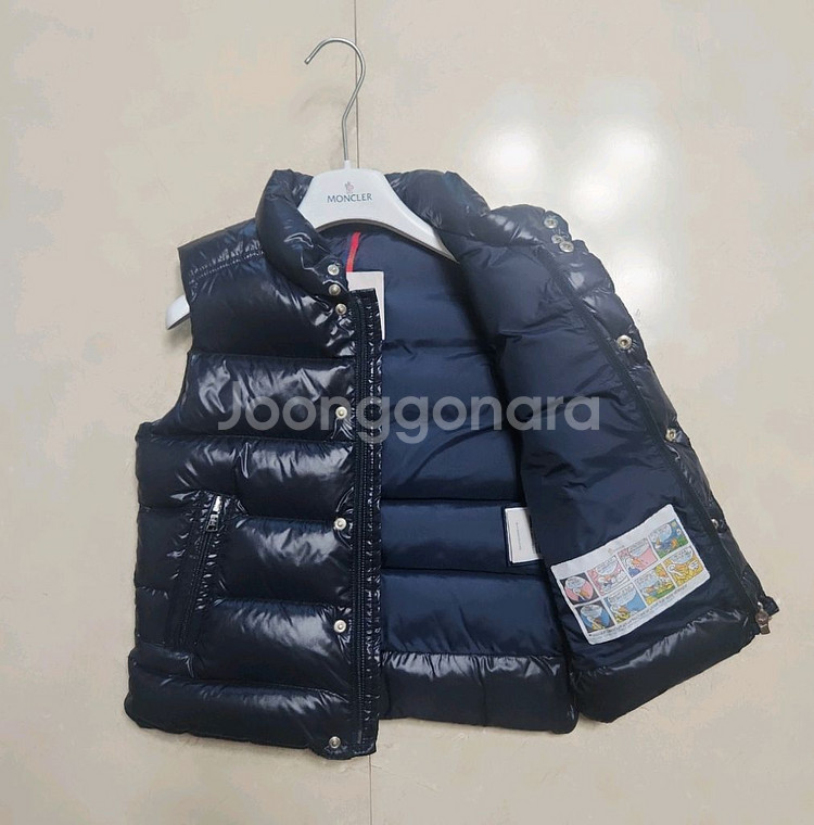 (몽클레어)키즈/ TIB 티브 패딩 조끼/베스트 8y--4