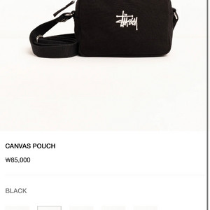 스투시 크로스백