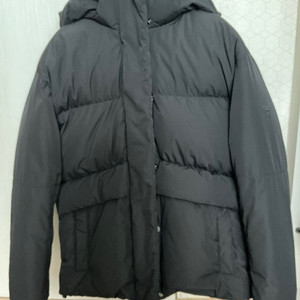 여성 게스유니 심플 후디 다운 점퍼 FF