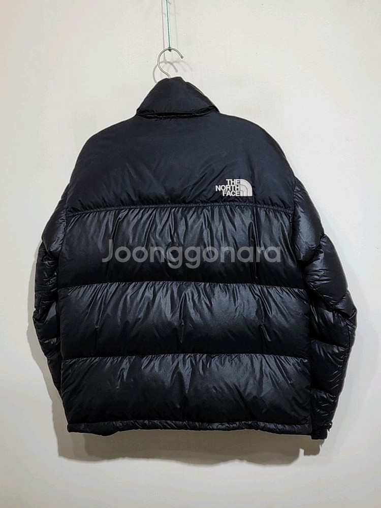 (100) 노스페이스 눕시패딩 점퍼 블랙 700 거위털 다운자켓--6