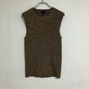 COS 코스 니트 민소매 베스트 브라운