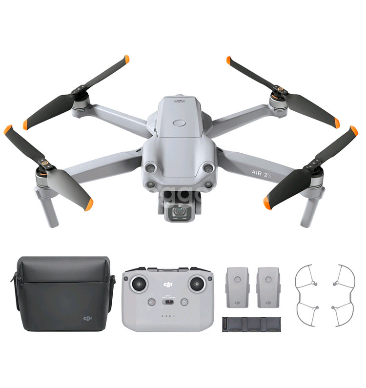 미개봉 DJI Air 2s 플라이모어 콤보 드론 세트--2