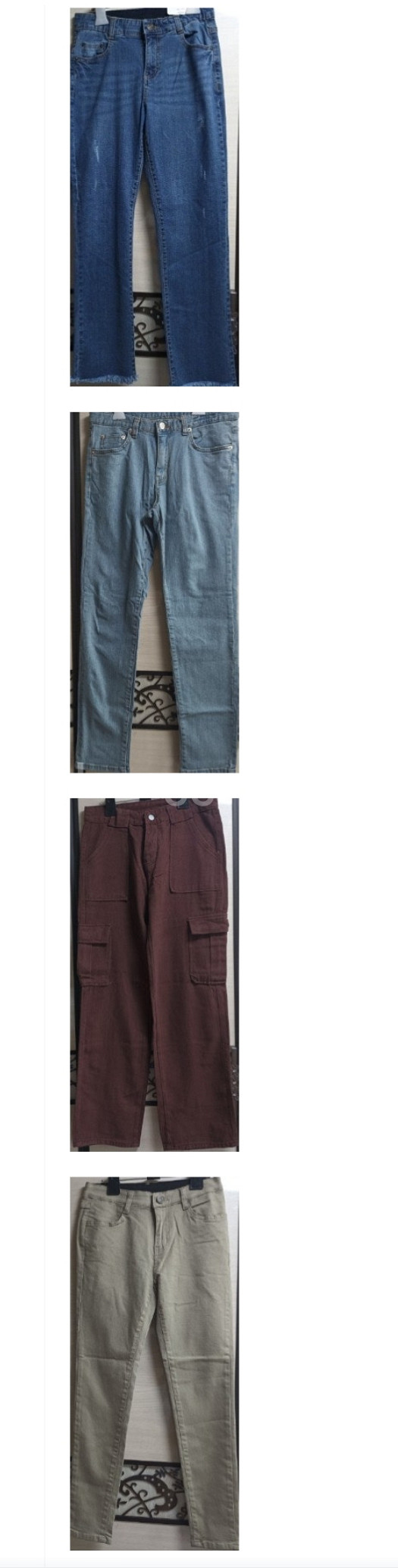 여성 가디건 & 니트 세트외 30벌 자켓 점퍼 코트 가디건 청바지 가방외 박스가득드려요--4