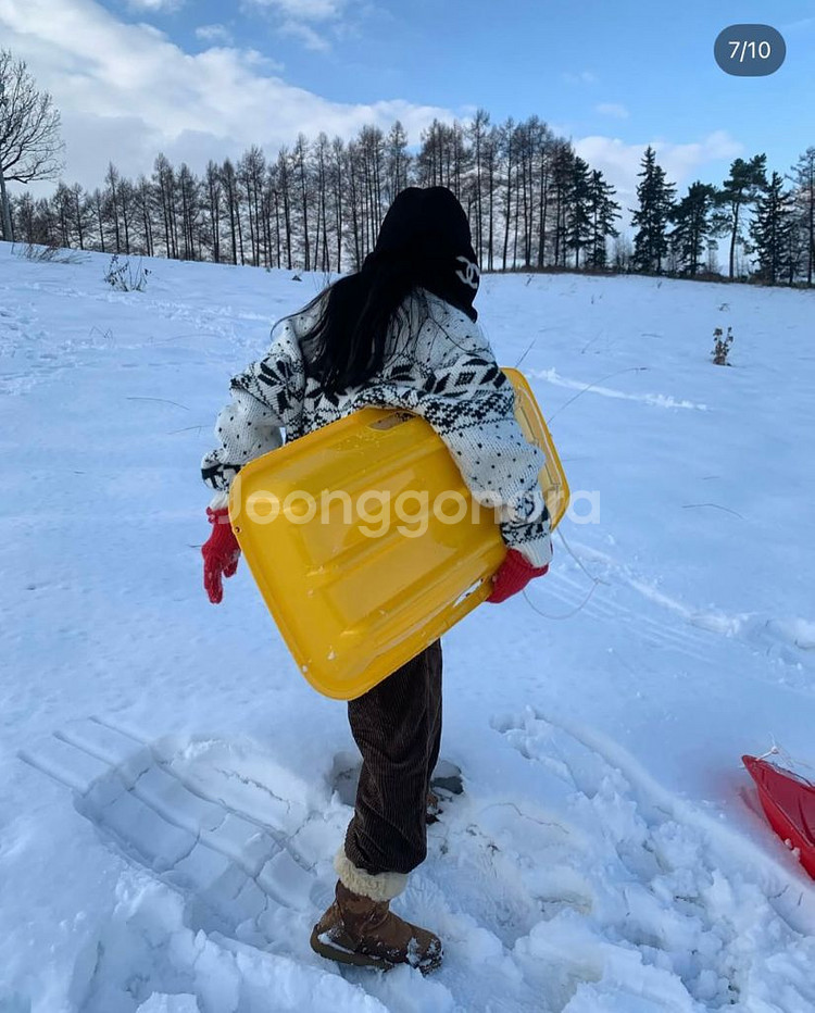 (최종가격/새상품)위드아웃썸머 눈꽃 집업 가디건--9