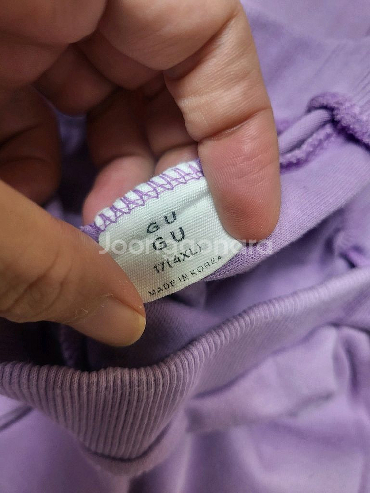 스마일 퍼플 트레이닝복 세트 17호사이즈--2