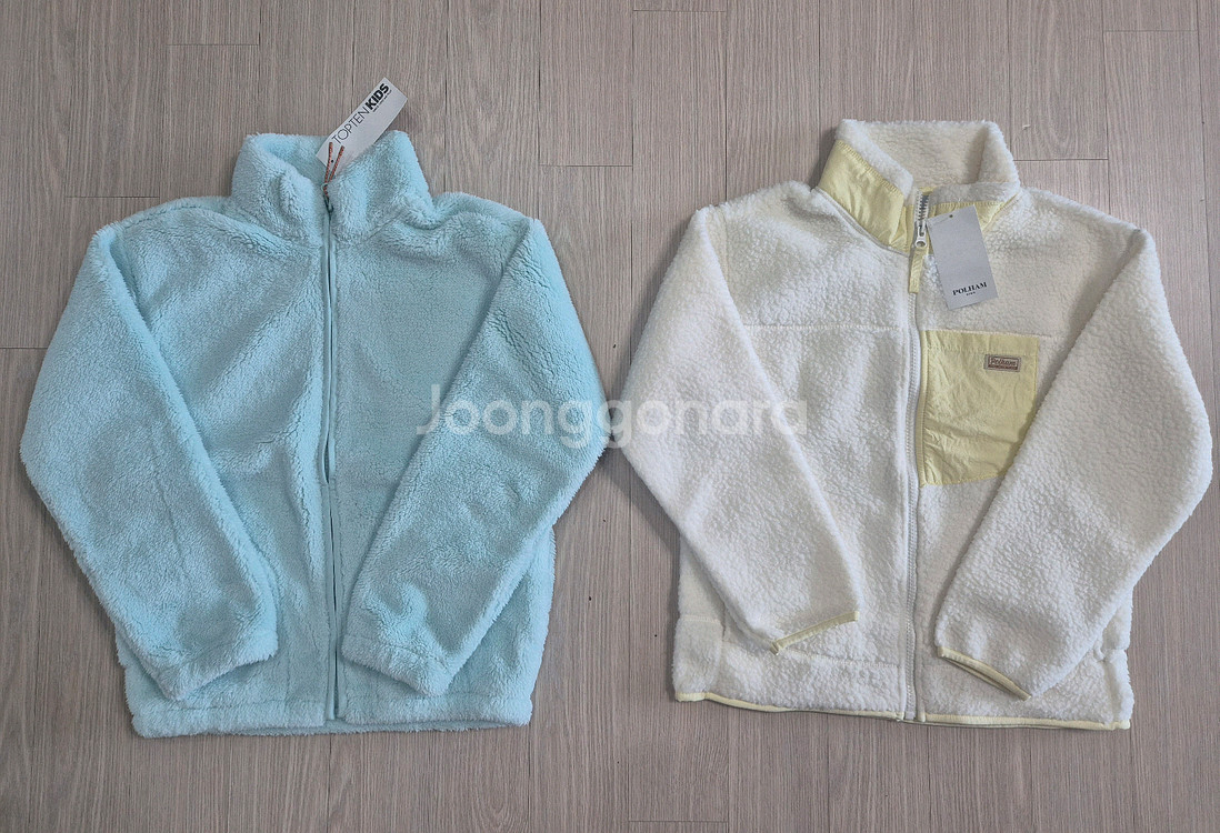 탑텐, 폴햄키즈 플리스 집업 (새상품)--0