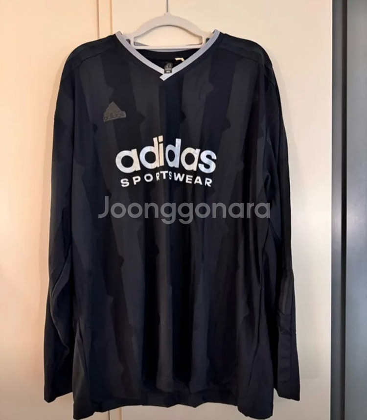 아디다스 긴팔 저지 티셔츠--0