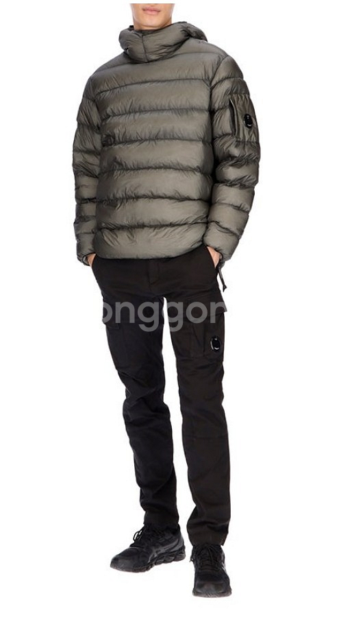 cp컴퍼니 아노락패딩 그레이 L사이즈 DD쉘 덕다운 씨피컴퍼니 패딩 판매합니다 교환가능--1