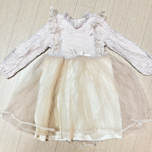 여아 공주 긴팔 원피스 130