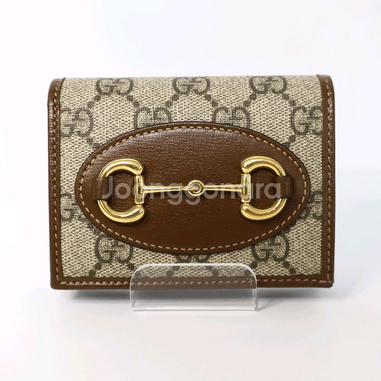 구찌 홀스빗 1955 스몰 반지갑--1