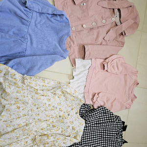 여아 의류 세트 5벌