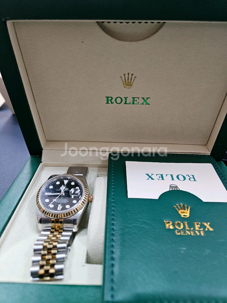 롤렉스 오리지널 박스 세트--5