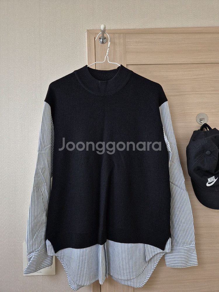 솔리드옴므 레이어드 니트--0