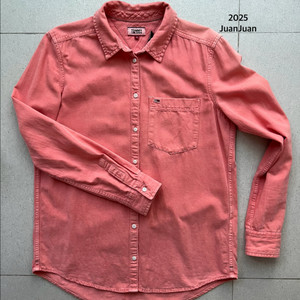 터미진 코랄 핑크 셔츠 S