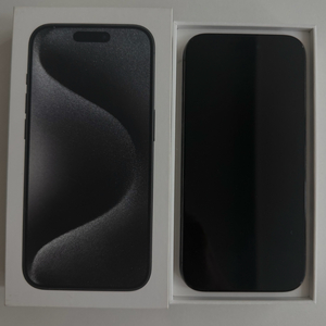 아이폰 15 프로 128기가 블랙티타늄