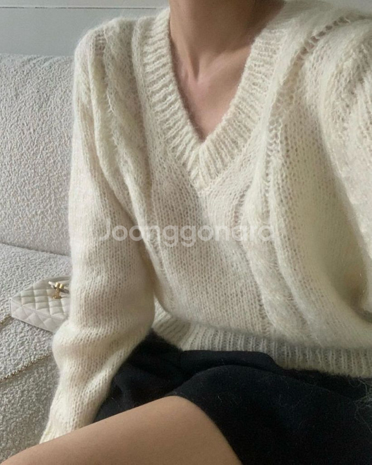 (새상품)리에뜨 베어리 니트--8