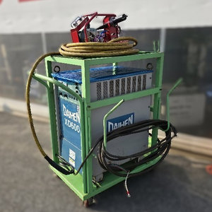 다이헨 MAG/ CO2용접기 XD600 케이블10m세트 대차 포함 중고용접기