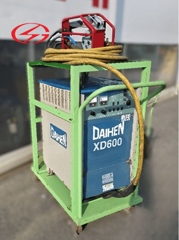 다이헨 MAG/ CO2용접기 XD600 케이블10m세트 대차 포함 중고용접기--1