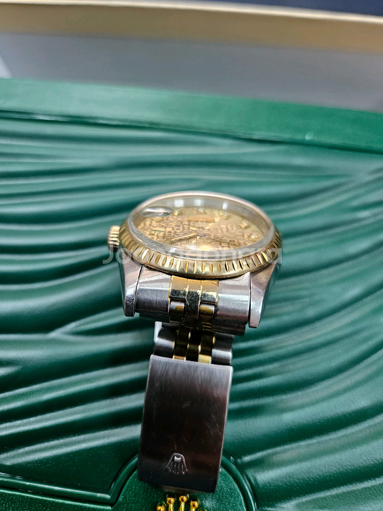 롤렉스 데이데이트 18K 골드 콤비 시계--0