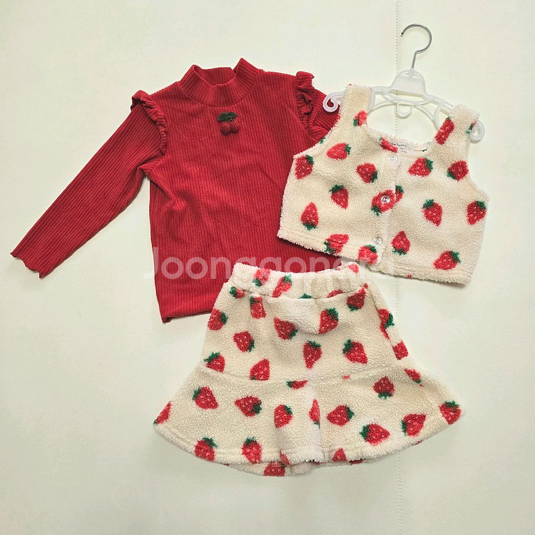 겨울 M 110호 뽀글이 점퍼 패딩조끼 상하복 후드 니트 레깅스--5