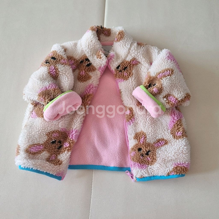 겨울 M 110호 뽀글이 점퍼 패딩조끼 상하복 후드 니트 레깅스--2