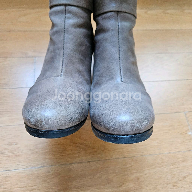 시스템 앵클 가죽 부츠 240mm--2