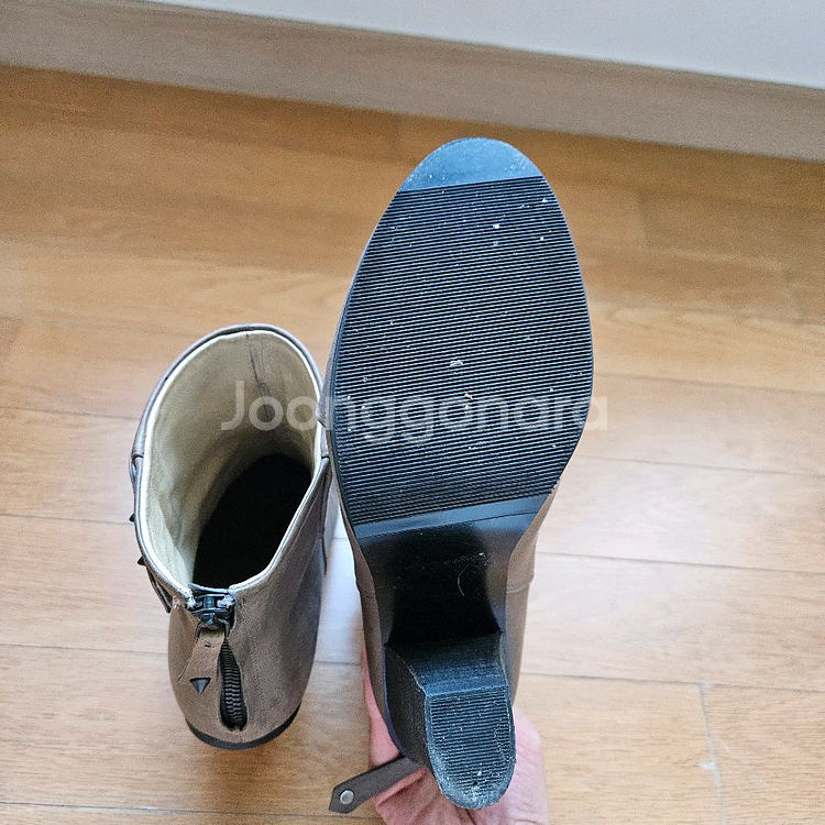 시스템 앵클 가죽 부츠 240mm--6