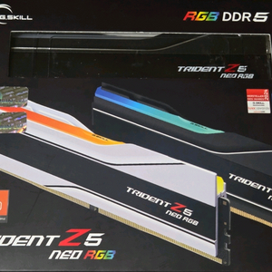 지스킬 DDR5-6000 CL30 TRIDENT Z5 NEO RGB J 64GB(32Gx2)미개봉 서린정품