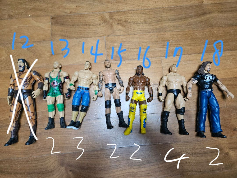 WWE 피규어 개별판매--2