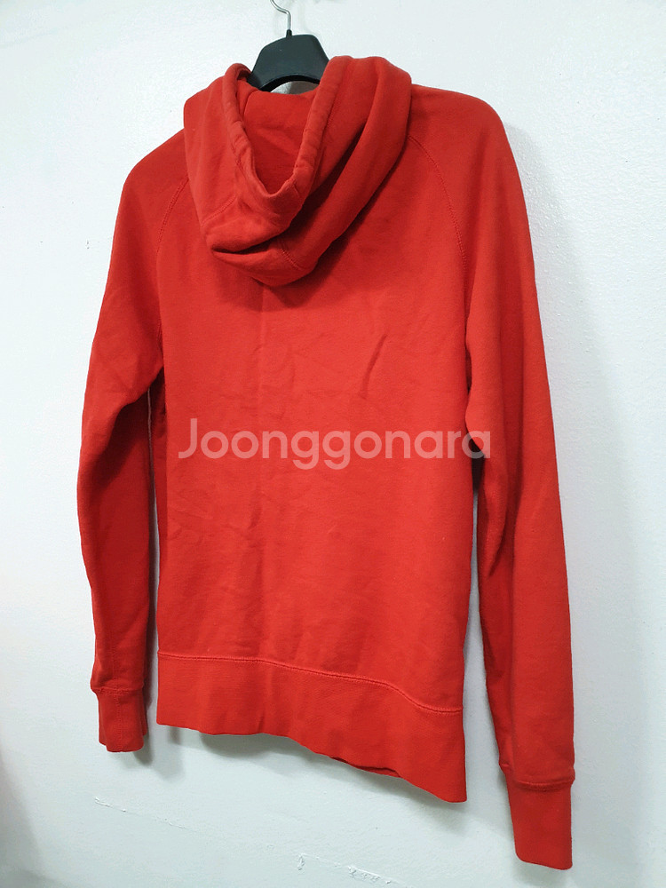 나이키 레드 AW77 후드 집업 M사이즈--4