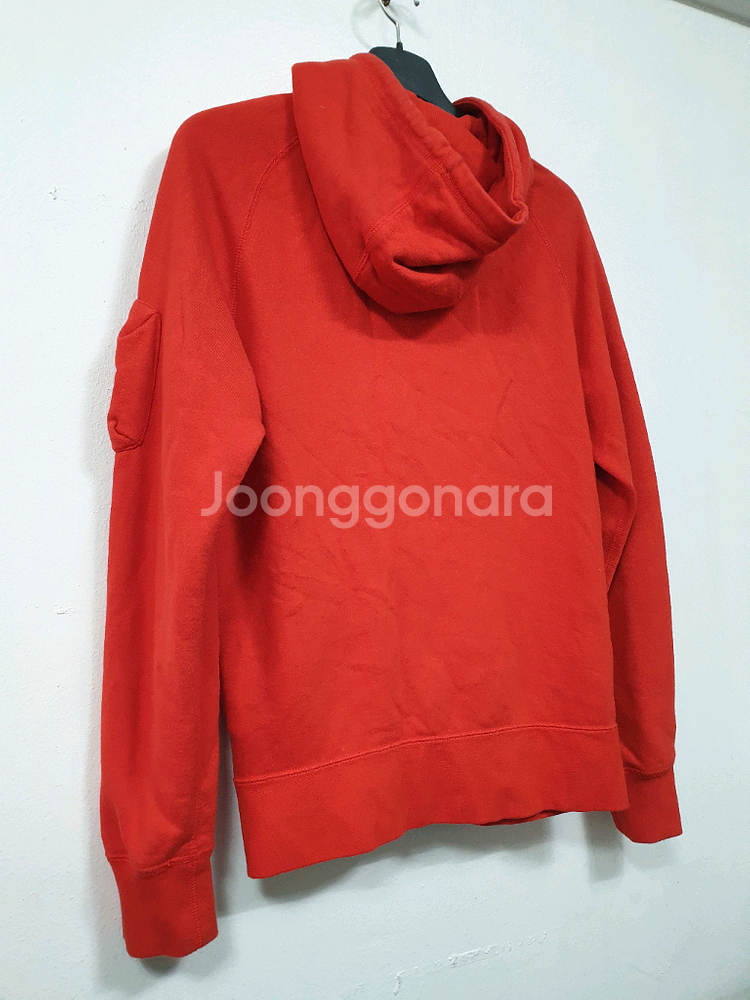 나이키 레드 AW77 후드 집업 M사이즈--5