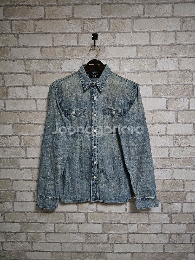 RRL 더블알엘 인디고 데님 워크셔츠 류준열 이동휘 가죽 뉴스보이 크리켓 발마칸 무스탕 폴로 랄프로렌--1