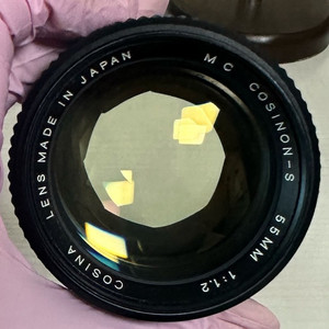 코시나 COSINON-S 55MM 1:1.2렌즈