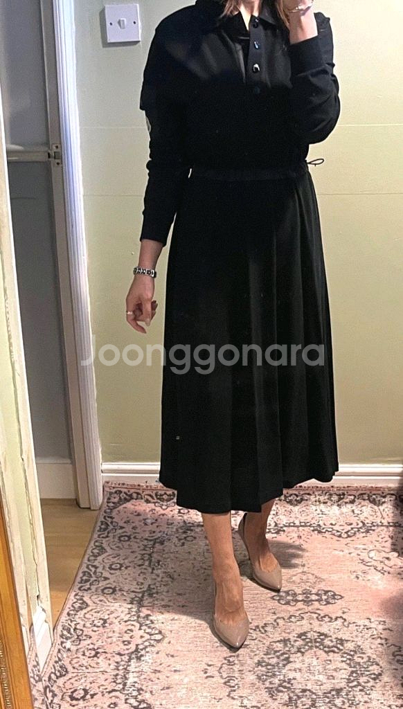 몽클레어 롱 원피스--4