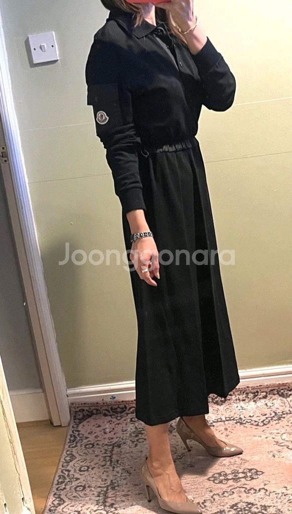 몽클레어 롱 원피스--3