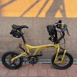 버디 gt 데저트 옐로우 접이식 자전거 급처 합니다~
