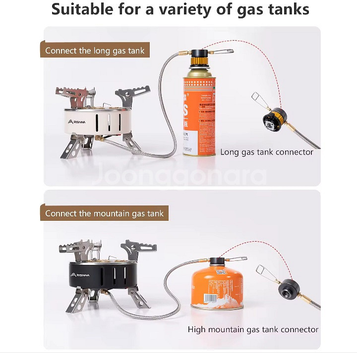 [새제품] 캠핑버너1 캠핑가스버너 휴대용가스버너--4