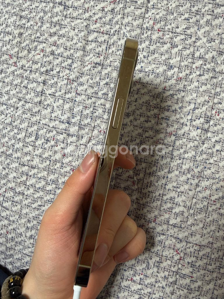 아이폰 12프로 126기가 골드--0