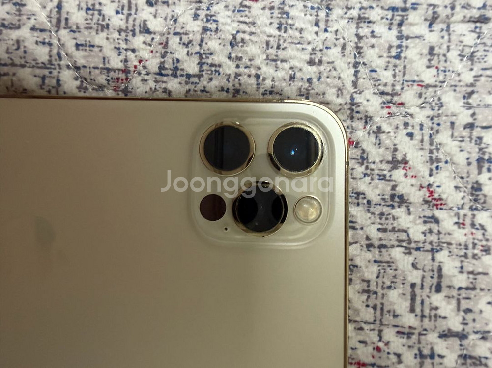 아이폰 12프로 126기가 골드--2