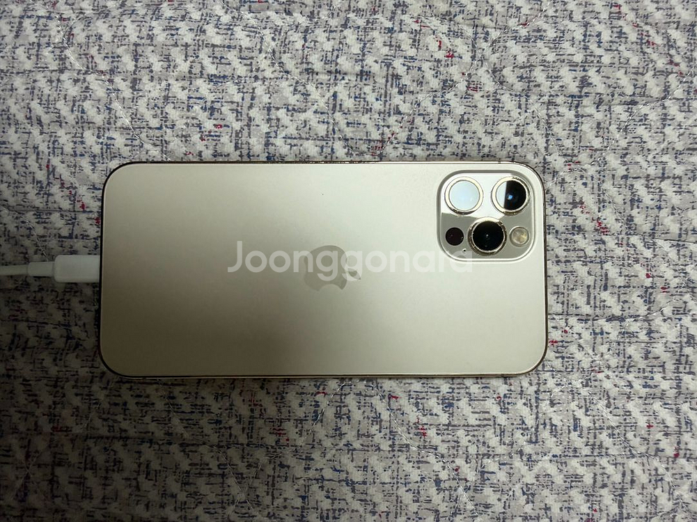 아이폰 12프로 126기가 골드--3