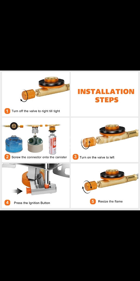 특가[새제품] 캠핑버너1 캠핑가스버너 휴대용가스버너--3