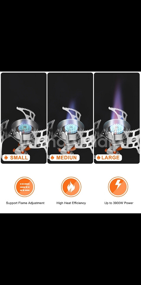 특가[새제품] 캠핑버너1 캠핑가스버너 휴대용가스버너--4