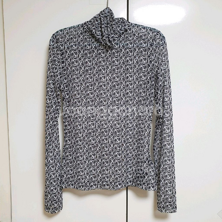 Maje 마쥬-시스루 패턴 탑--2