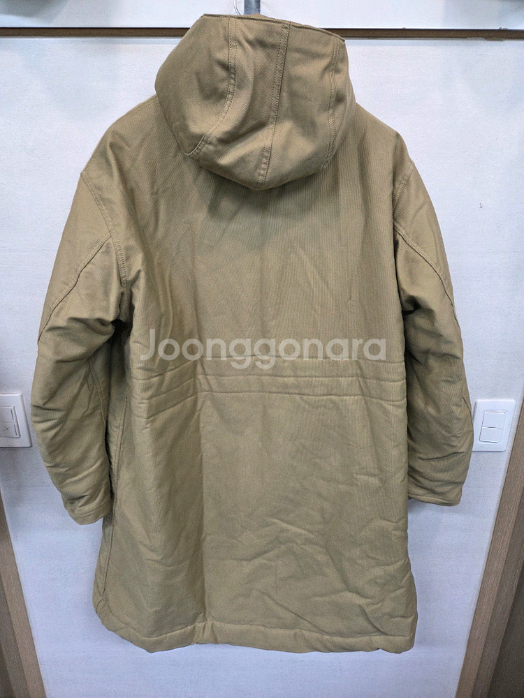 gizemo 알파카 밀리터리 헤비웨이트 야상 코트 xl--1